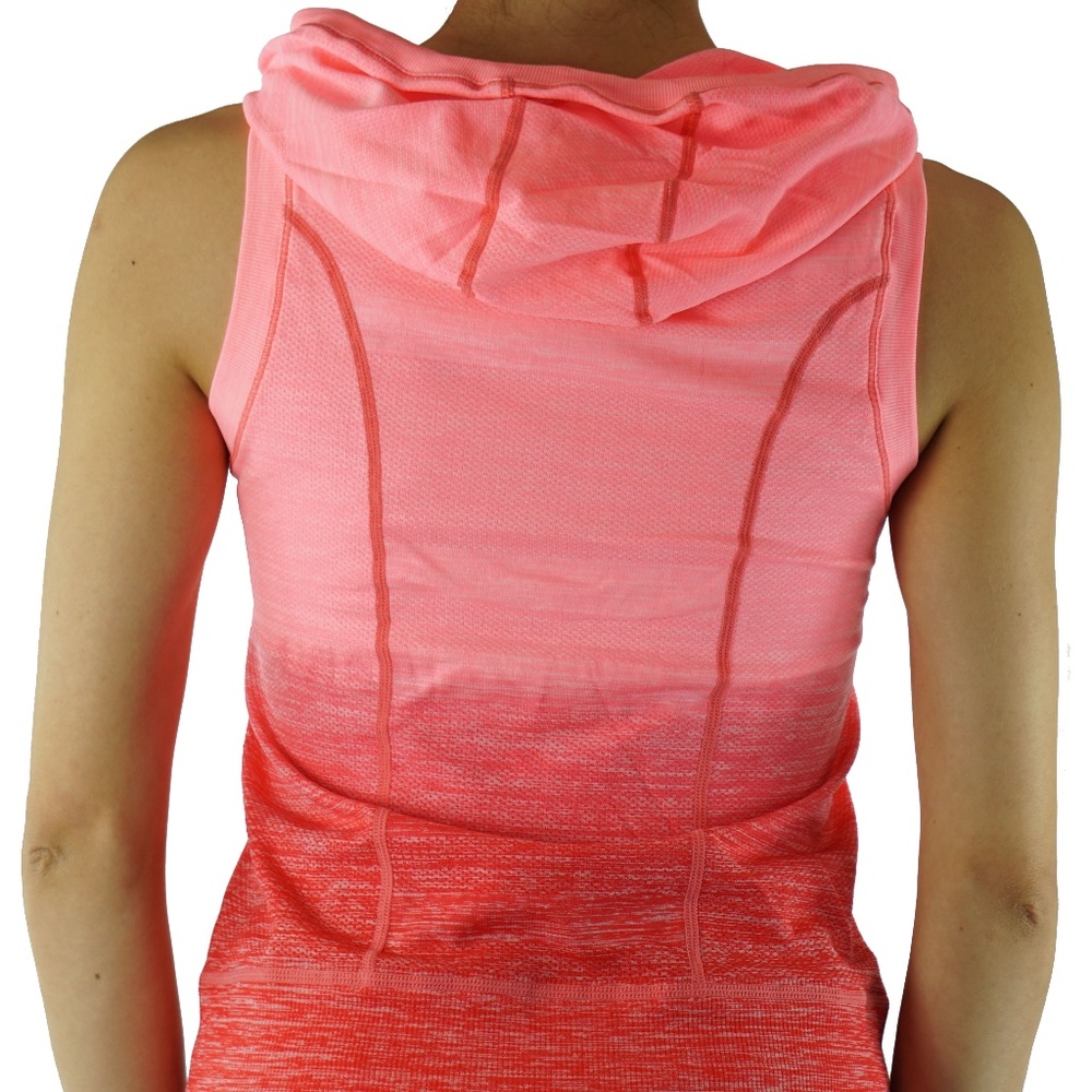 No sleeves Hoodie Ombre Print - Picture 2 of 4